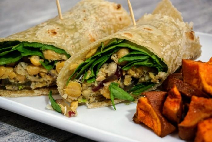 Vegan Chickpea Wrap