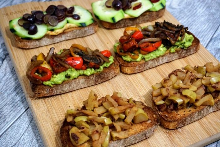 vegan brushetta ideas