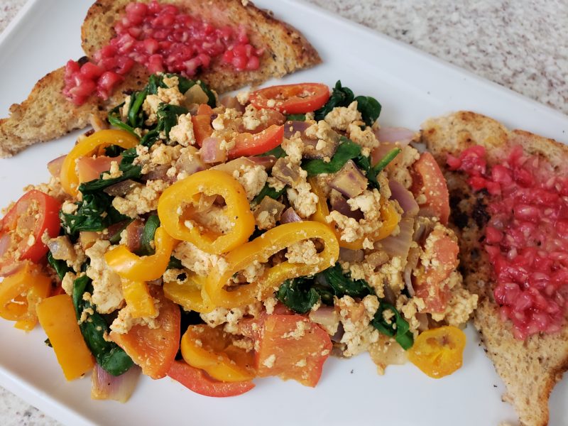 Tofu Breakfast Scramble